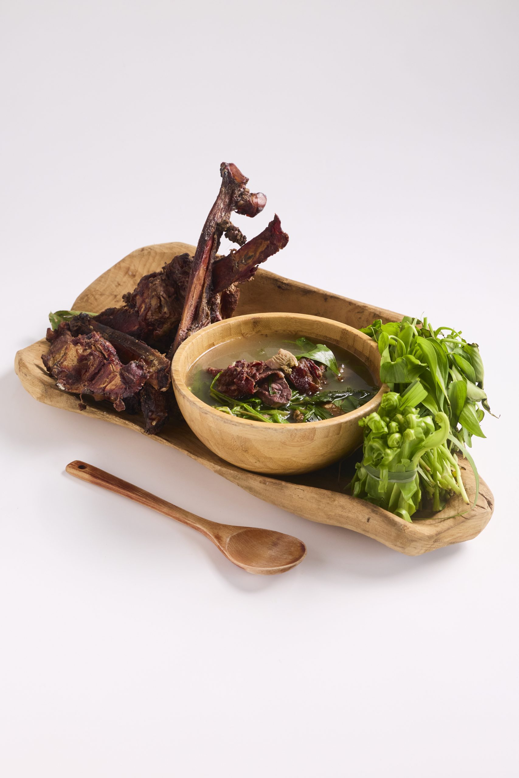 2025_03森川里海_料理甄選_煙燻野菜牛雜湯、綜合野菜湯(1)