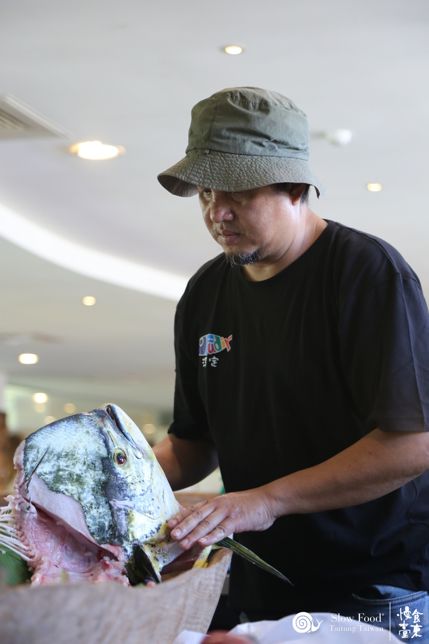 課程的午餐,邀請到在地廚人--浮定咖啡的廚人團隊