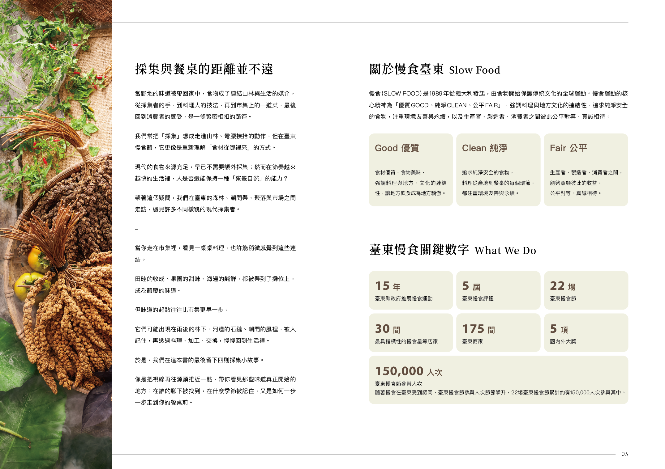 臺東慢食通 特刊《採集餐桌：森川里海篇》─前言